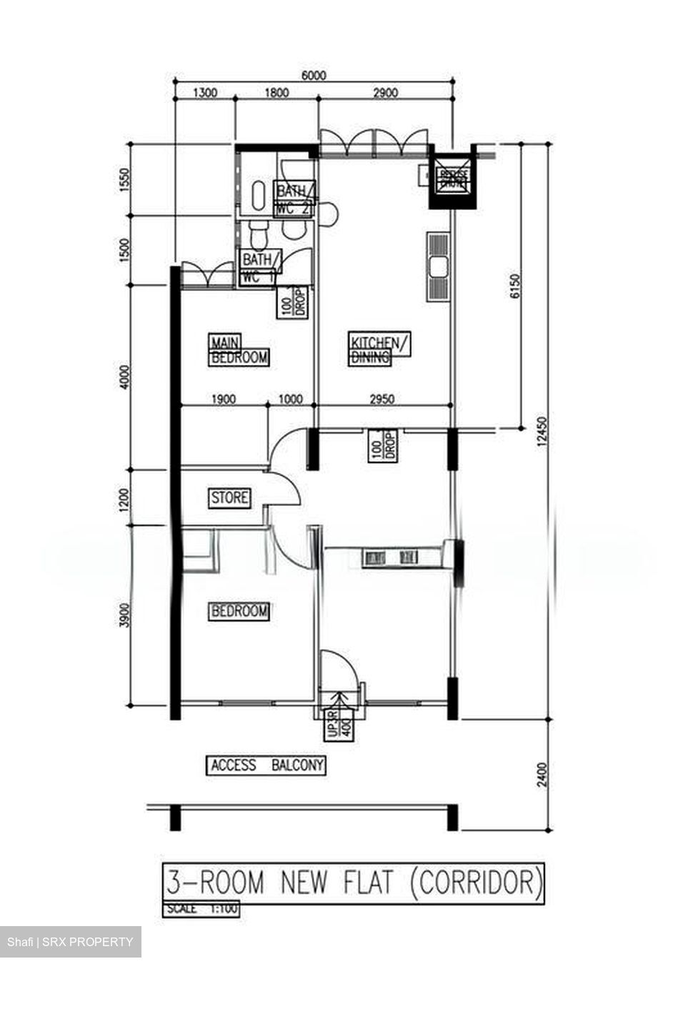 Blk 510 Bedok North Street 3 (Bedok), HDB 3 Rooms #567215351